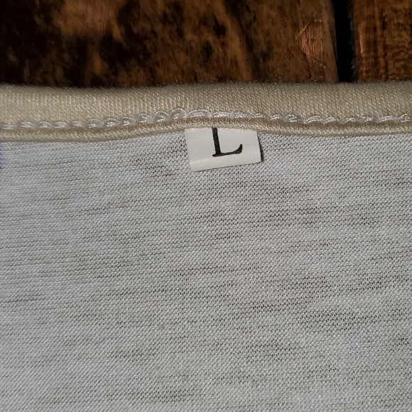 ANIMAL print long sleeve boutique top Large - Picture 6 of 8